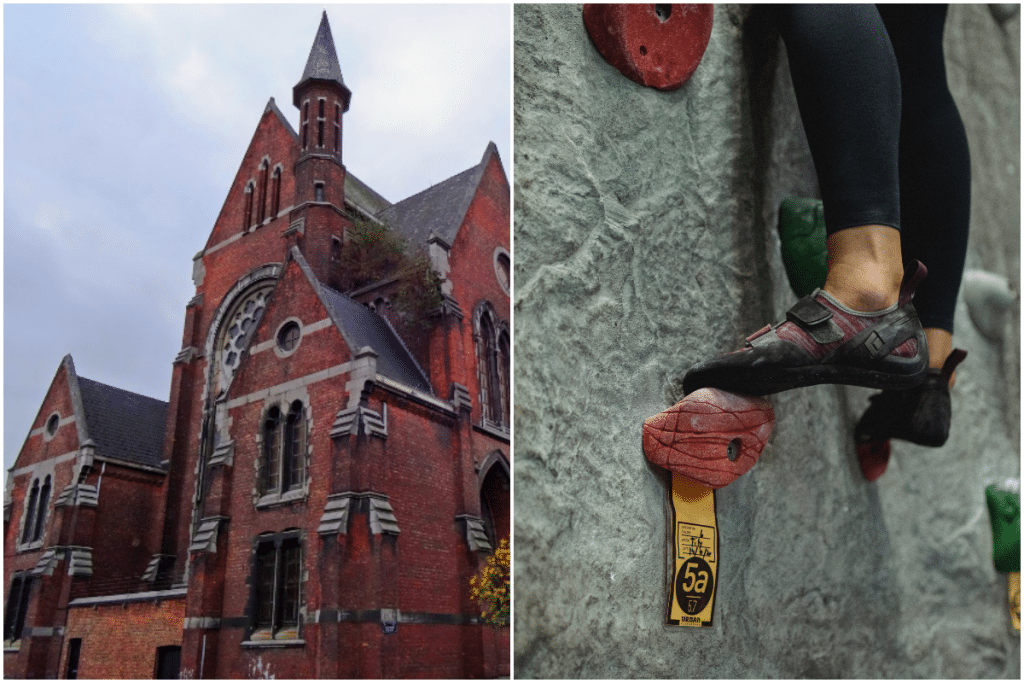 Une église de Bruxelles va être transformée en salle d’escalade
