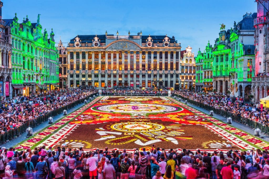 Le Tapis de Fleurs fait son grand retour du 12 au 15 août à Bruxelles
