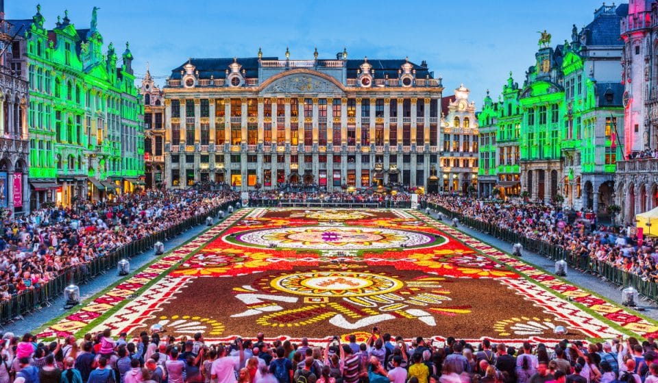 Le Tapis de Fleurs fait son grand retour du 12 au 15 août à Bruxelles