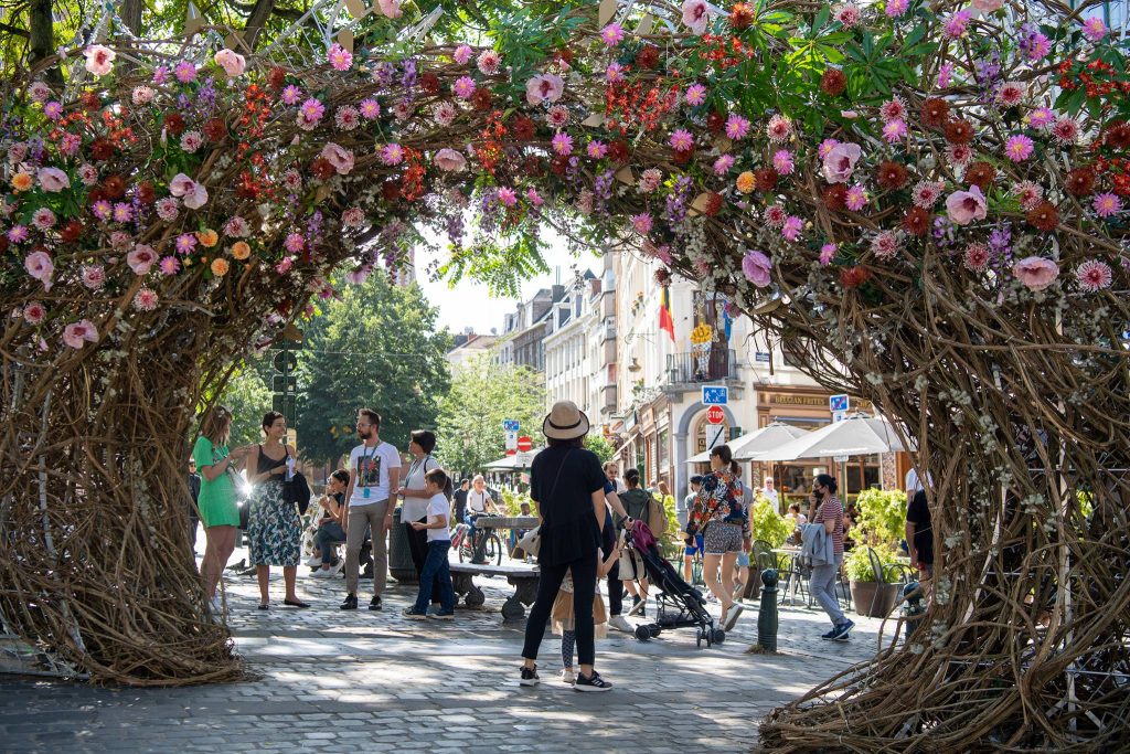 Bruxelles en Fleurs : un parcours floral à découvrir jusqu’au 15 août