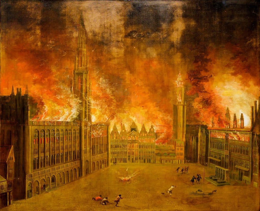 La Grand-Place en flammes : retour sur l’une des pires tragédies bruxelloises