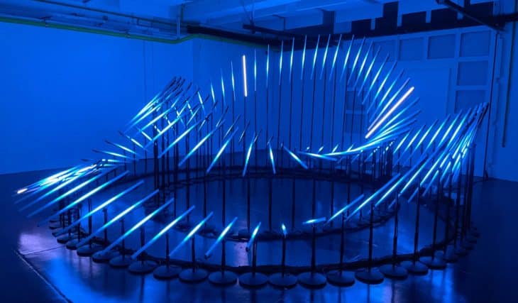 Magnetic Flow : la nouvelle exposition immersive entre sons et lumières qui fascine Bruxelles a ouvert ses portes !