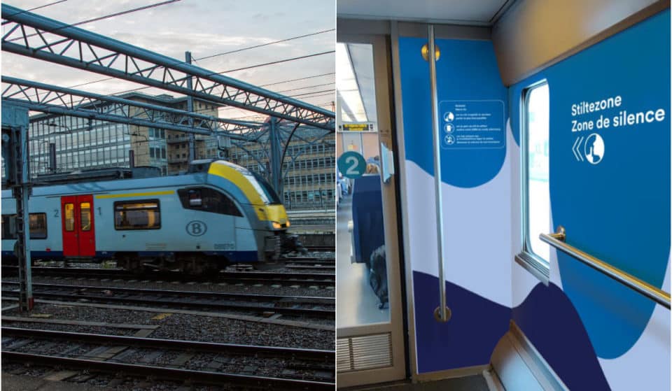 Il existe désormais des zones de silence dans les trains en Belgique